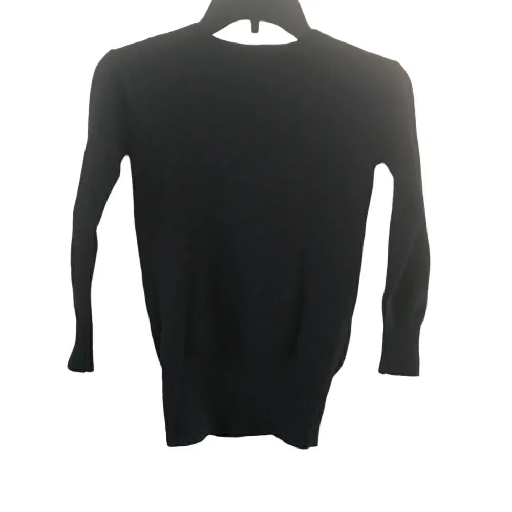 Gap Kids Black Pullover Sweater Girls Size 8